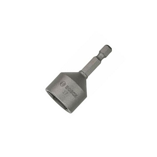 Накрайник вложка 6-стенна с магнит Bosch - SW 17x50 mm, 1/4 inch 