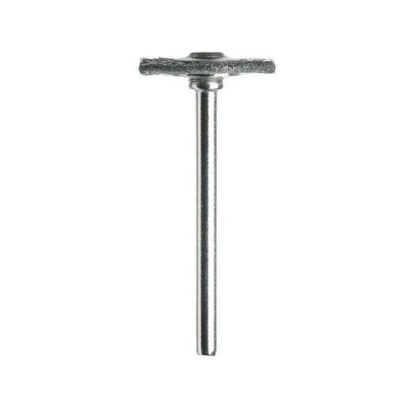 Дискова четка за прав шлайф от стомана Dremel 428 - ф 19x3.2 mm