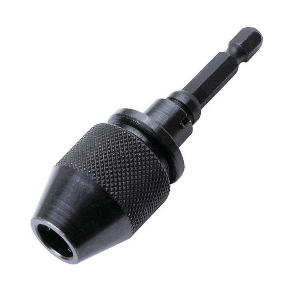 Патронник за винтоверт метален бързозатягащ се Wolfcraft - 0.5-6.5 mm, 1/4 inch