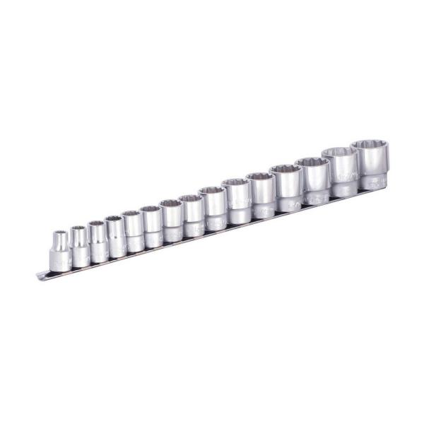 Комплект вложки на релса Unior 190H, 622634 - 1/2, 3/8-1.1/4 inch, 15 бр.