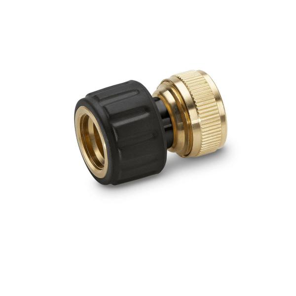 Месингов куплунг за маркучи Karcher Aqua Stop 26450170, 1/2 и 5/8 inch
