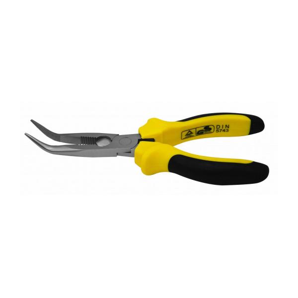 Криви клещи човки Topmaster Pro - 150 mm, 45о