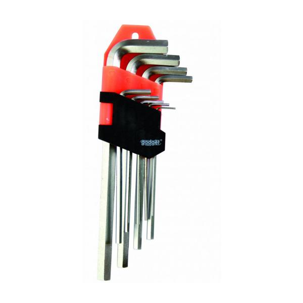 Комплект средни шестограми Gadget - 1.5-10 mm, 9 бр