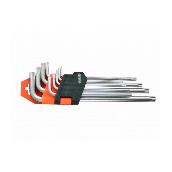 Комплект къси шестограми торкс Gadget - 1.5-10 mm, 9 бр