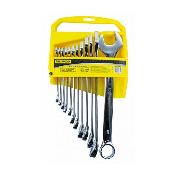 Комплект звездогаечни ключове хенгер Topmaster Pro - 10-32 mm, 12бр