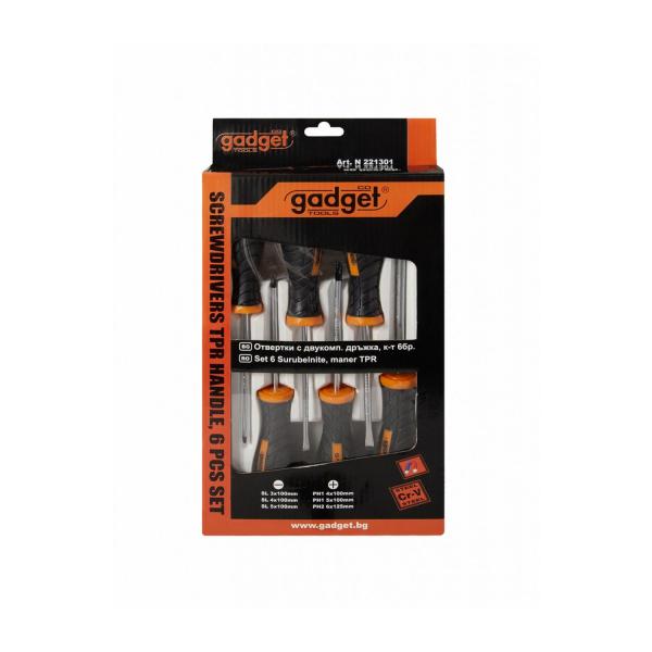 Комплект отвертки Gadget - 6 бр