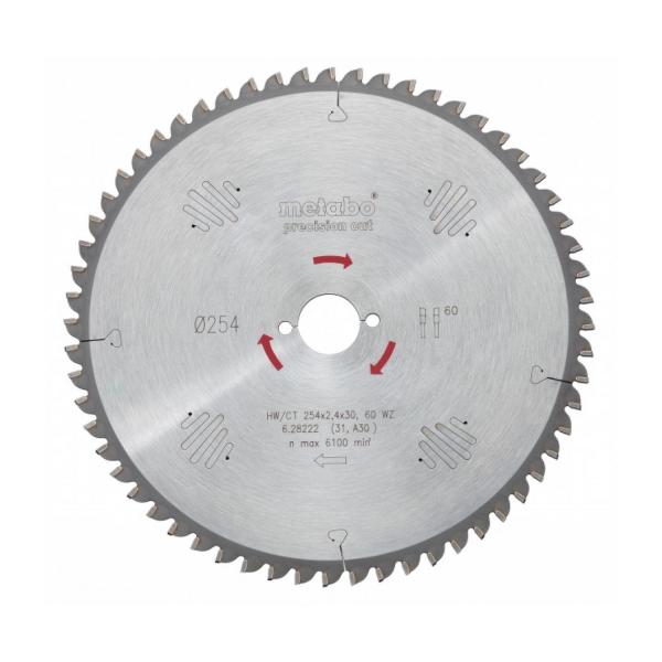 Циркулярен диск Metabo - 315x2.4x30 mm, 84 Z