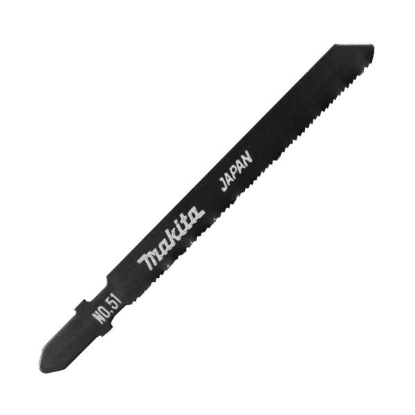 Нож за прободен трион - зеге за тънка ламарина Makita No51 - 1.1х66 mm, HSS, 1-3 mm
