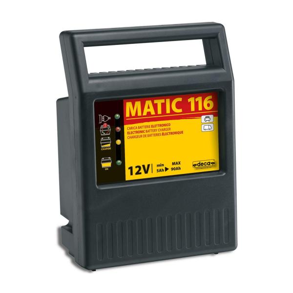 Зарядно устройство за акумулатори Deca MATIC 116 302700 – 12 V, 6 A, 90 Ah