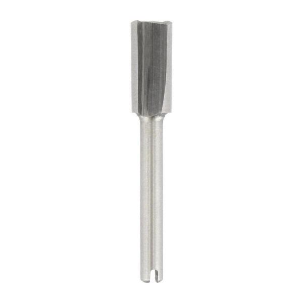 Фрезер за дърво с прав профил без лагер Dremel 652 - ф 4.8 mm, опашка ф 3.2 mm