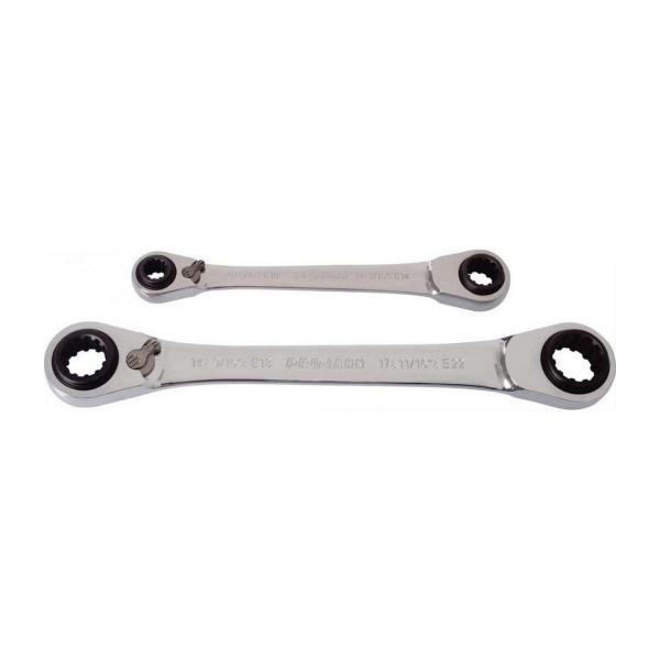 Звездогаечен ключ с тресчотка и палец Projahn 3466 - 8-19 mm, 5/16 - 3/4 inch 