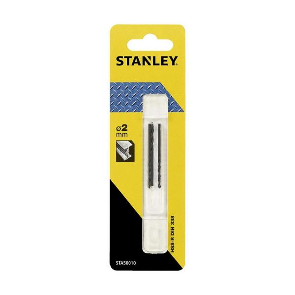 Свредло за метал Stanley STA50010 - ф 2 mm, 24/49 mm, 3 бр.