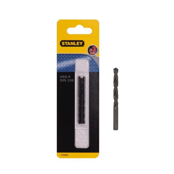 Свредло за метал Stanley STA50020 - ф 3 mm, 33/61 mm, 3 бр.