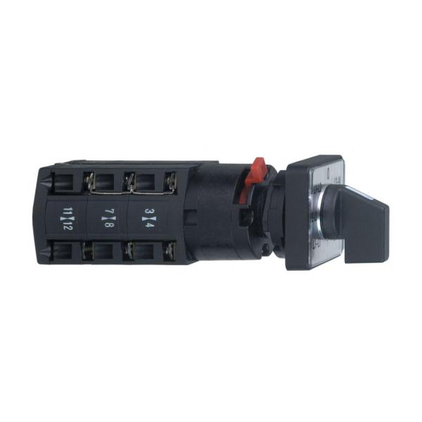 Пакетен прекъсвач за волтметър Schneider K10D024MCH, 10A 0-L1L2-L2L3-L3L1
