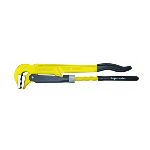 Тръбен ключ с двойно рамо Topmaster Pro - 1.5 inch, 38.1 mm, 90 градуса