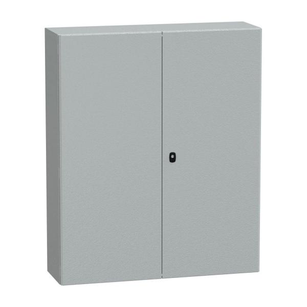 Метално табло за стенен монтаж без монтажна плоча с 2 врати Schneider S3D, NSYS3D121030D, IP66, 1200x1000x300 mm
