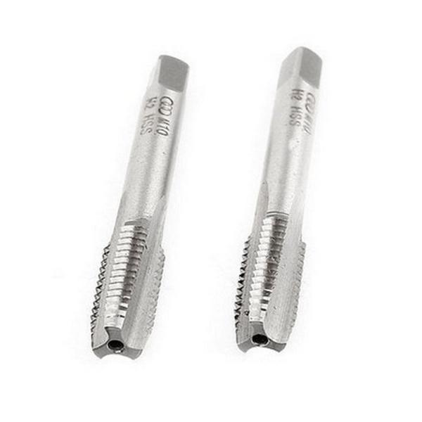 Комплект метчици за тръбна резба BSP Bucovice - 3/8 inch, 19 навивки, 1-ви, 2-ри 