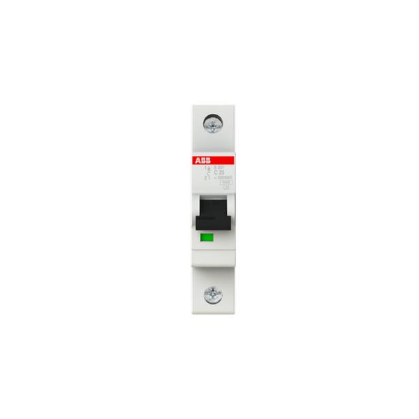 Автоматичен прекъсвач ABB S201-C25 – 1 P, 25 A, 6 kA