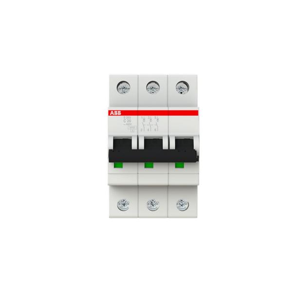 Автоматичен прекъсвач ABB S203-C20 – 3 P, 20 A, 6 kA