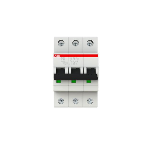 Автоматичен прекъсвач ABB S203-C25 – 3 P, 25 A, 6 kA
