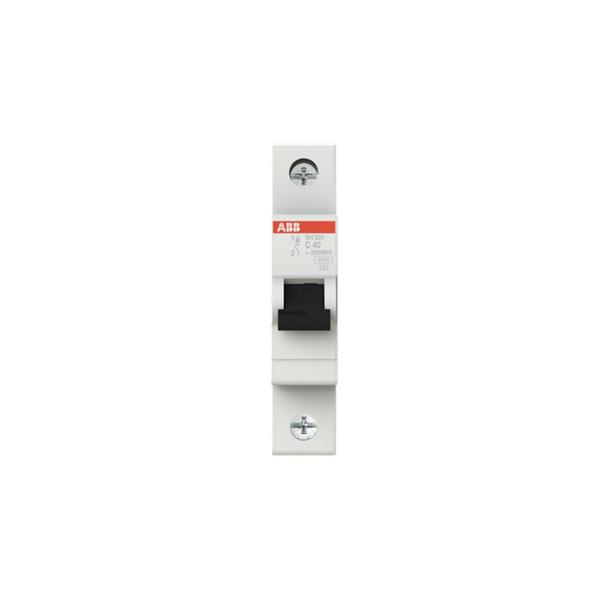 Автоматичен прекъсвач ABB SH201-C40 – 1 P, 40 A, 6 kA