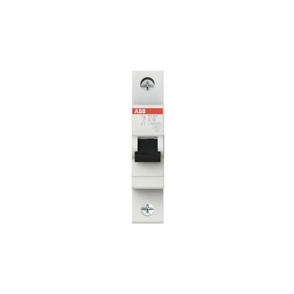 Автоматичен прекъсвач ABB SH201-C16 – 1 P, 16 A, 6 kA