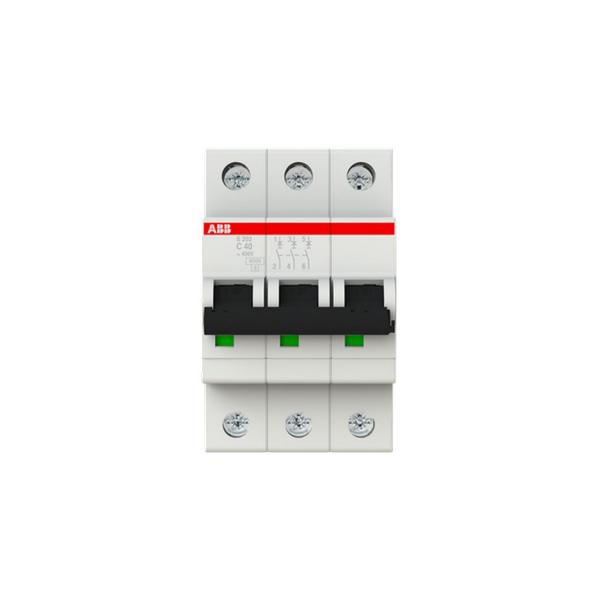 Автоматичен прекъсвач ABB S203-C40 – 3 P, 40 A, 6 kA