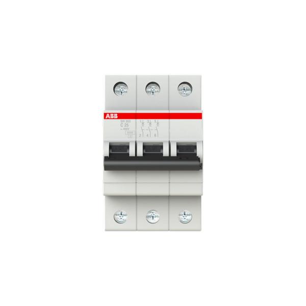 Автоматичен прекъсвач ABB SH203-C25 – 3 P, 25 A, 6 kA