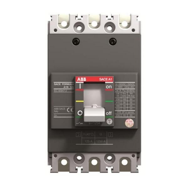 Прекъсвач ABB A1B 125 TMF 80-800 – 3P, 80 A