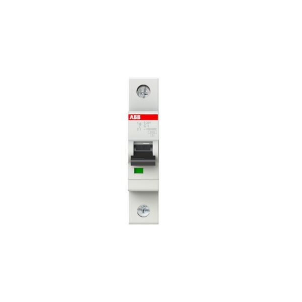 Автоматичен прекъсвач ABB S201-C1 – 1 P, 1 A, 6 kA