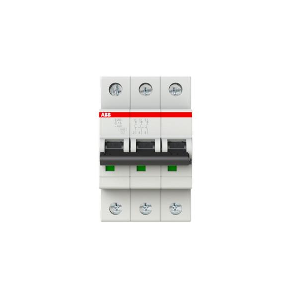 Автоматичен прекъсвач ABB S203-C16 – 3 P, 16 A, 6 kA