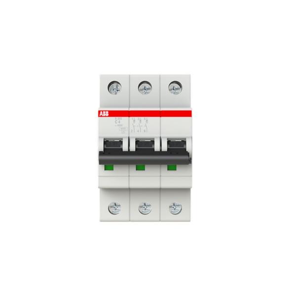 Автоматичен прекъсвач ABB S203-C4 – 3 P, 4 A, 6 kA