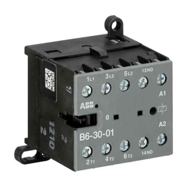 Контактор ABB B6-30-01 220-240V AC, GJL1211001R8010 - 3 P, 1NC, 20 A, 220-240V AC