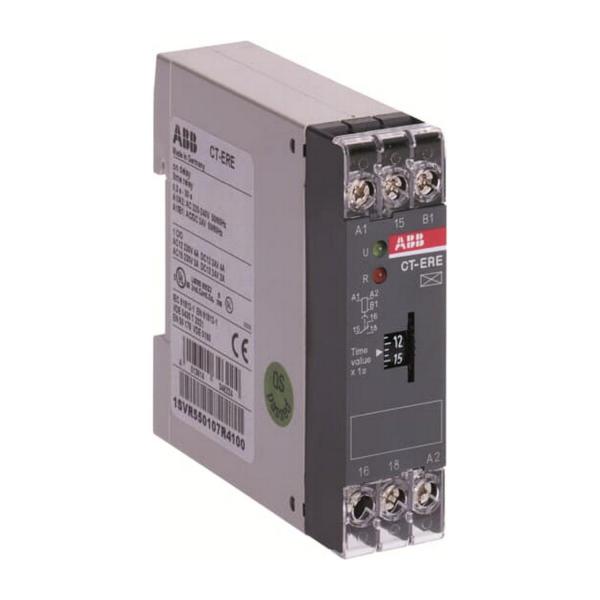 Реле за време ABB CT-ERE ON-delay – 0,3–30 s, 24 V AC/DC, 230 V AC