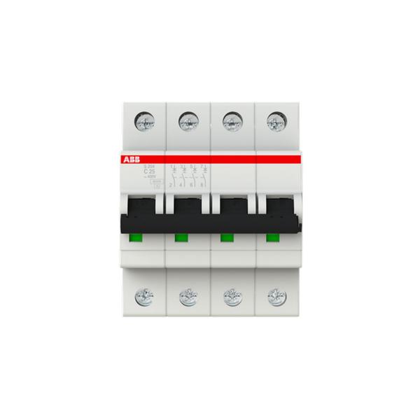 Автоматичен прекъсвач ABB S204-C25 – 4 P, 25 A, 6 kA