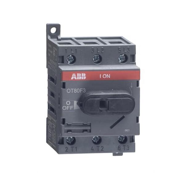Разединител за DIN ABB ОТ80F3, I-0, 1SCA105798R1001 - 3 P, 80 -A