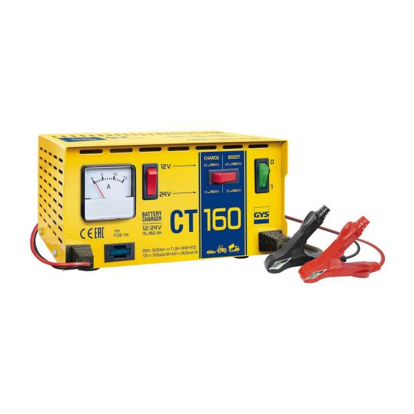 Зарядно устройство GYS CT 160 – 12/24 V, 160/90 Ah
