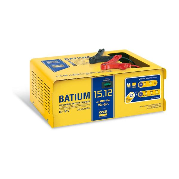 Автоматично зарядно GYS Batium 15-12 – 6/12 V, 35–225 Ah
