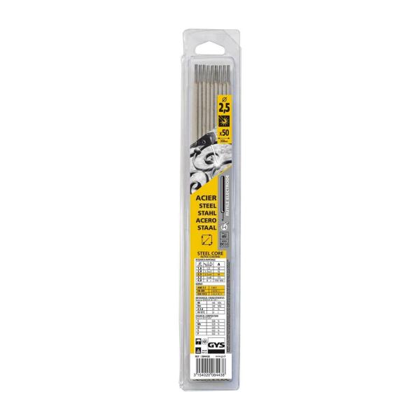Рутилови електроди Gys 084438 - 2.5 mm, 50 броя