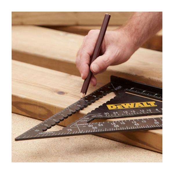 Измервателен триъгълник DeWALT - 300x300x425 mm
