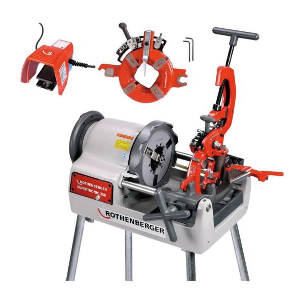 Резбонарезен струг Rothenberger Supertronic 3 SE - BSPT R, 1700 W
