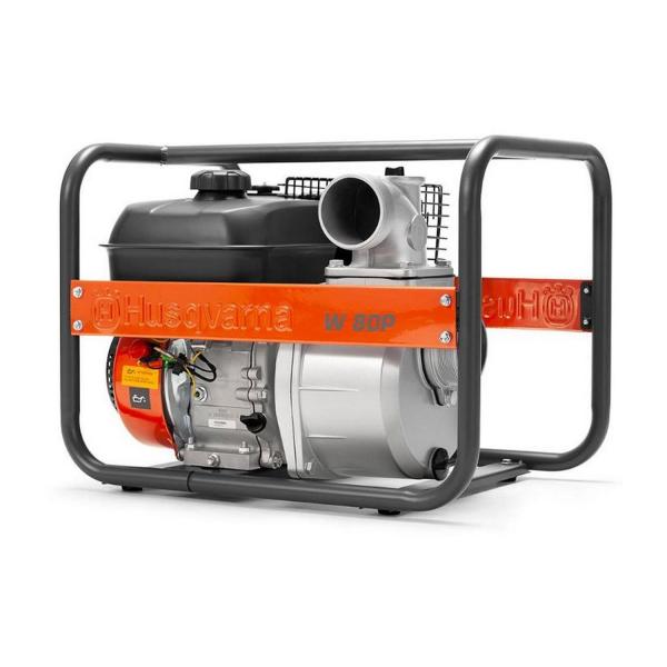 Бензинова помпа за поливни води Husqvarna W80P - 3600 W, 54000 l/h, 28 m, 3 inch, 7 m