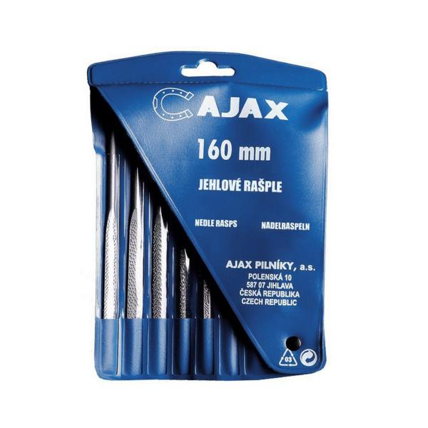 Комплект рашпили Ajax 160/3 - 160 mm, 6 бр.