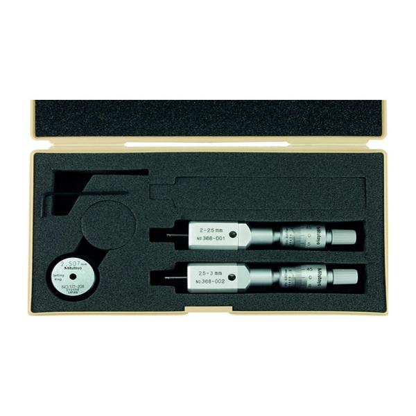 Двуточков микрометър Mitutoyo 368-906, 2-3 mm, 0.001 mm