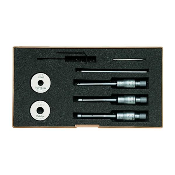 Триточков микрометър Mitutoyo 368-911, TIN, 6-12 mm, 0.001 mm
