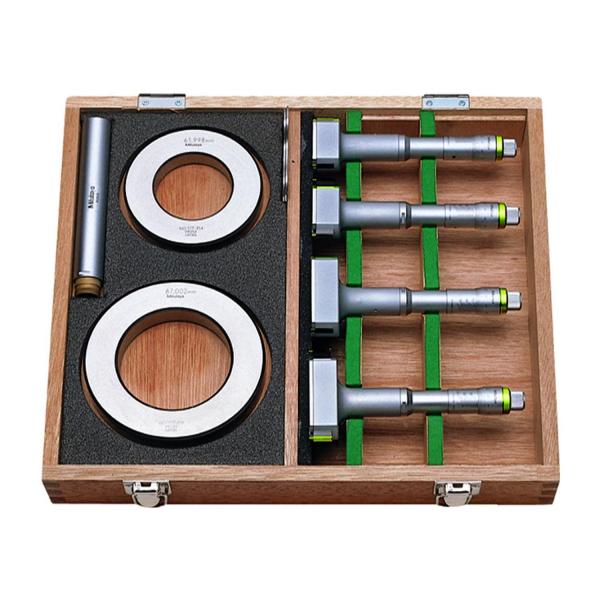 Триточков микрометър Mitutoyo 368-914, TIN, 50-100 mm, 0.005 mm