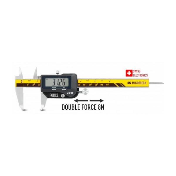 Шублер Microtech SwissMet BI-FORCE – 200 мм, IP67