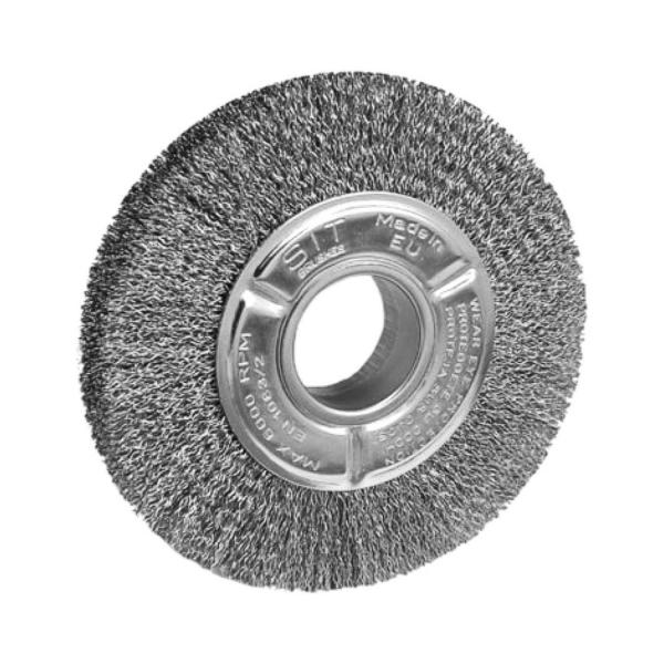 Дискова стоманена четка за шмиргел SIT 4152, 150х38х20 mm