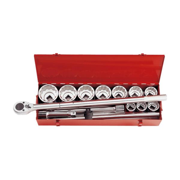 Комплект гедоре King Tony 8015MR - 1 inch, 14 броя