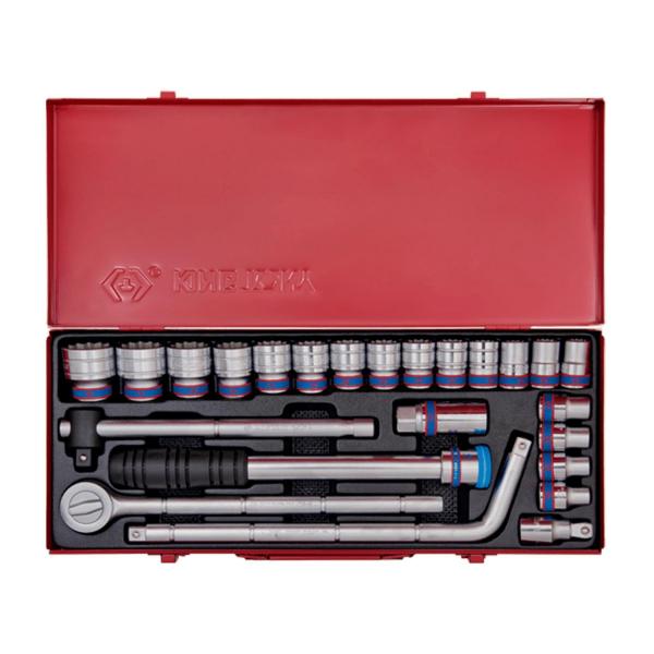 Комплект гедоре King Tony 4024MR - 1/2 inch, 24 броя